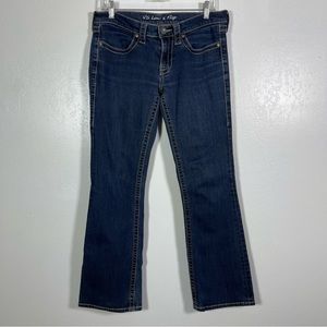 LONDONJEAN, Dark Wash Boot Cut Jeans. Size 8. In excellent condition!